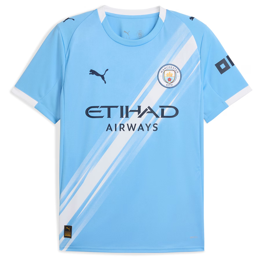 25/26 Manchester City Home Football Shirt Fan version
