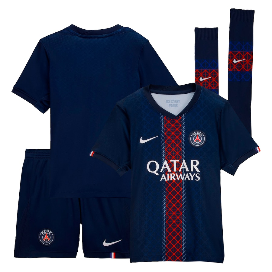 25/26 PSG Home Football Shirt Kids Size
