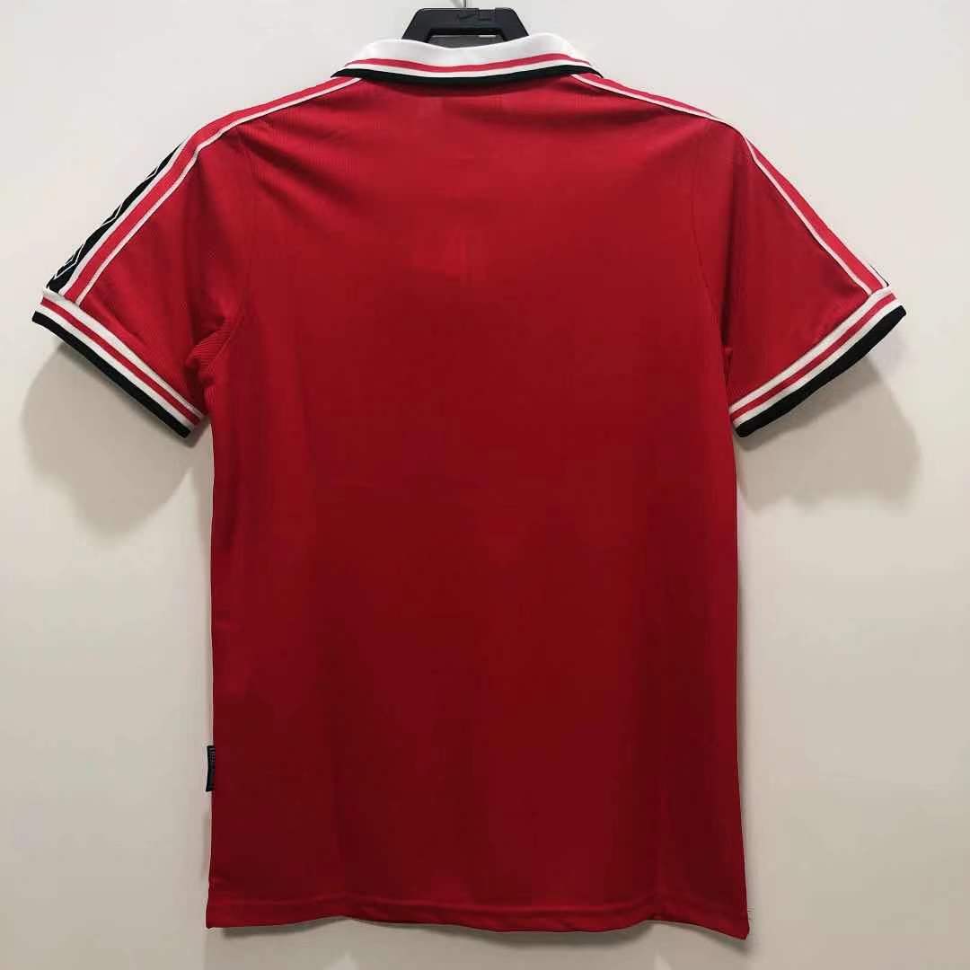 1998-99 Manchester United Home Football Shirt Fan version