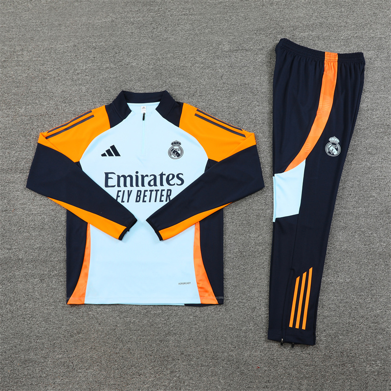 2024 Real Madrid Tracksuit Sportswear Adult/ Kids