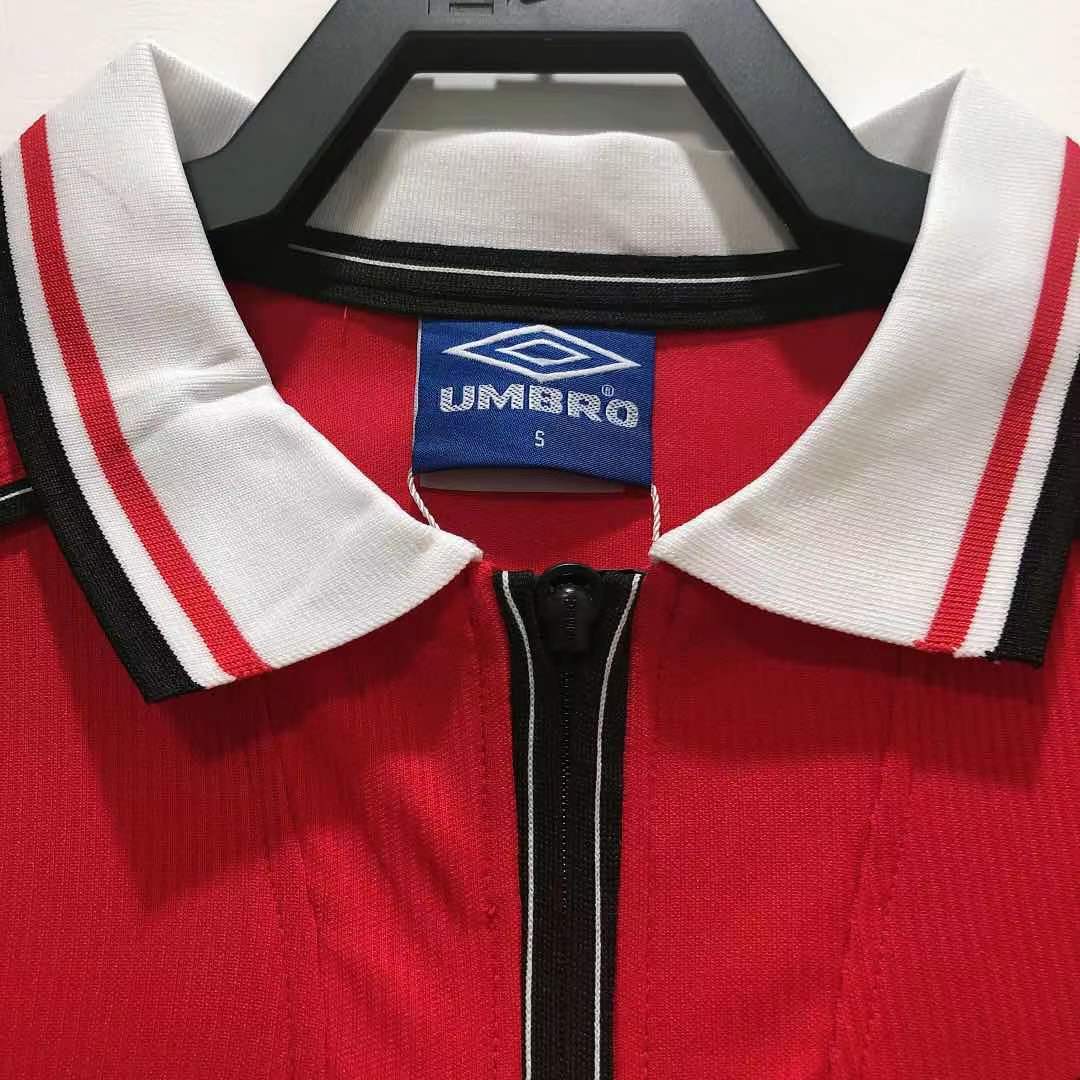 1998-99 Manchester United Home Football Shirt Fan version