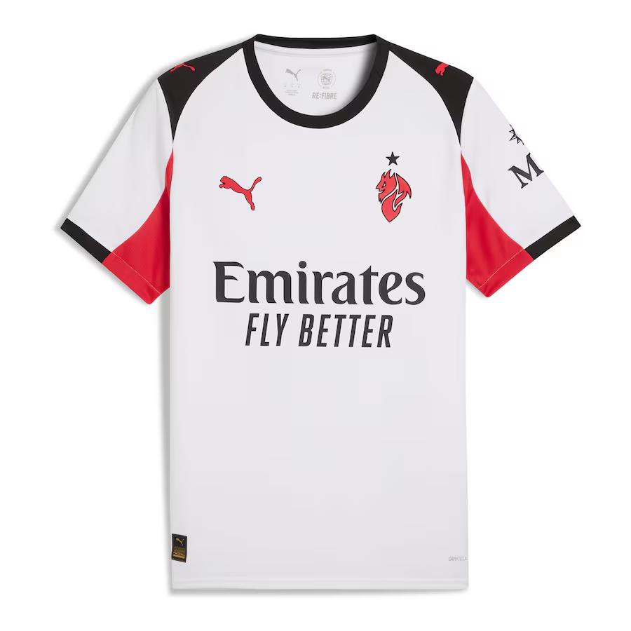 25/26 AC Milan Away Football Shirt Fan version