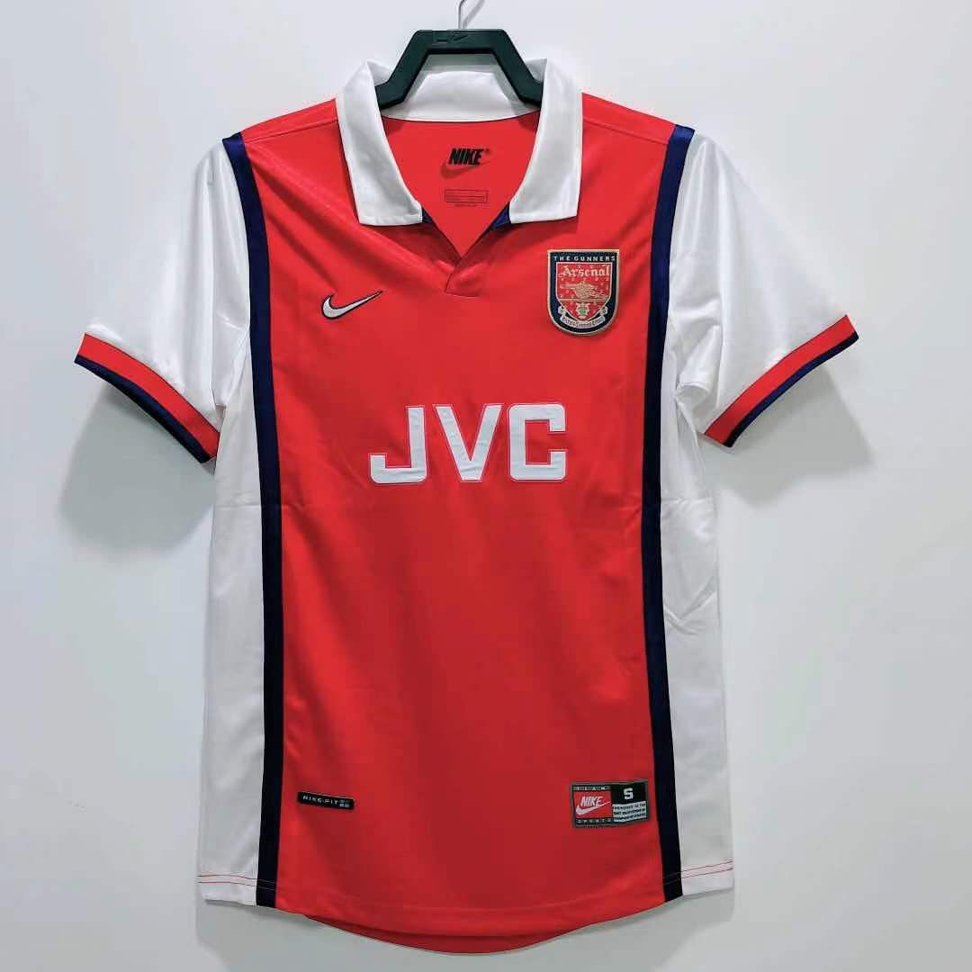 1998-99 Arsenal Home Football Shirt Fan version