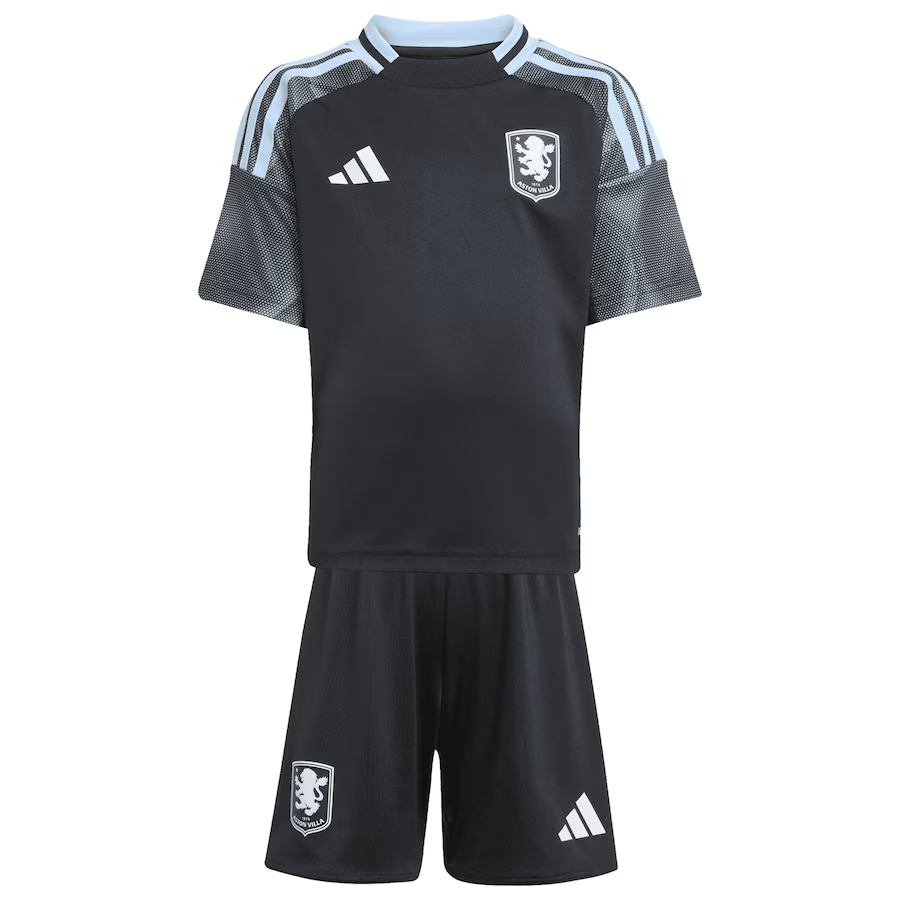 25/26 Aston Villa Away Football Shirt Kids Size