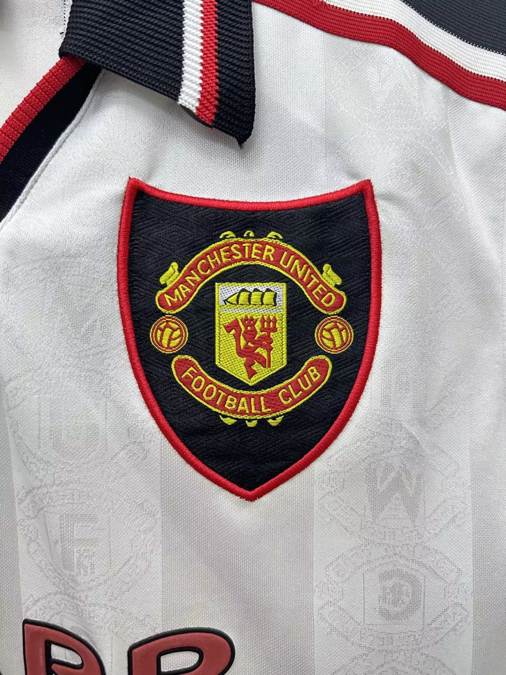 1998 Manchester United Away Football Shirt Fan version