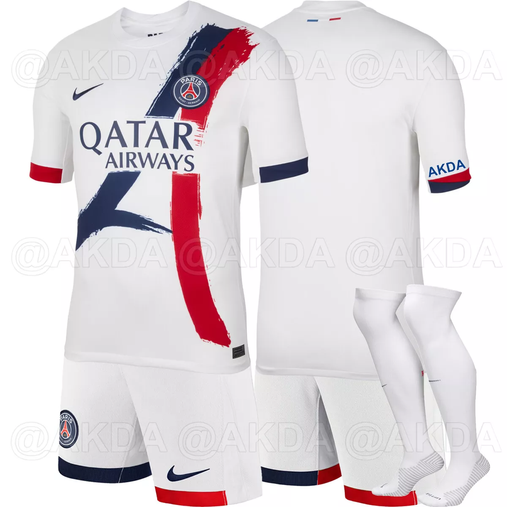 2024 PSG Away Football Shirt Kids Size