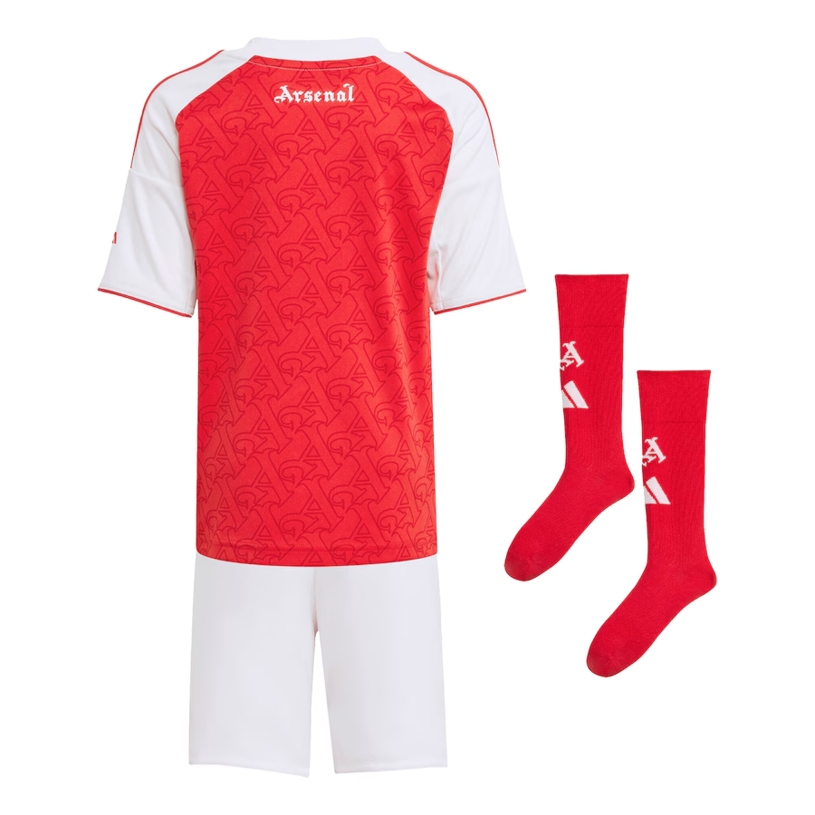25/26 Arsenal Home Football Shirt Kids Size