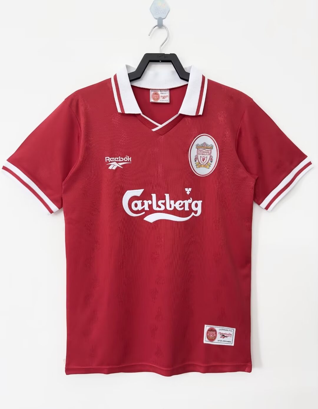 1996-97 Liverpool Home Football Shirt Fan version