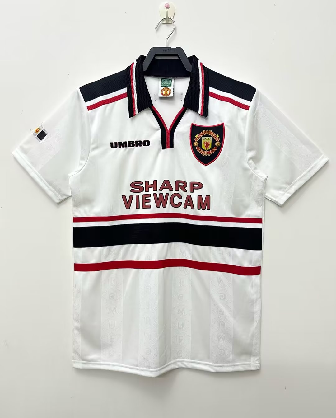1998 Manchester United Away Football Shirt Fan version