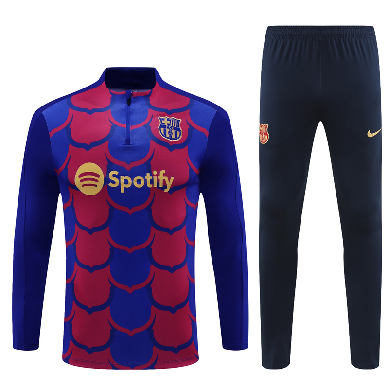 2024 Barcelona Tracksuit Sportswear Adult/ Kids