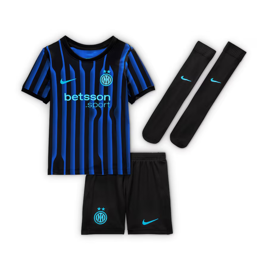 25/26 Inter Milan Home Football Shirt Kids Size