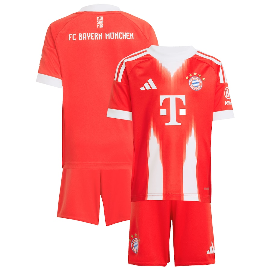 25/26 Bayern Munich Home Football Shirt Kids Size