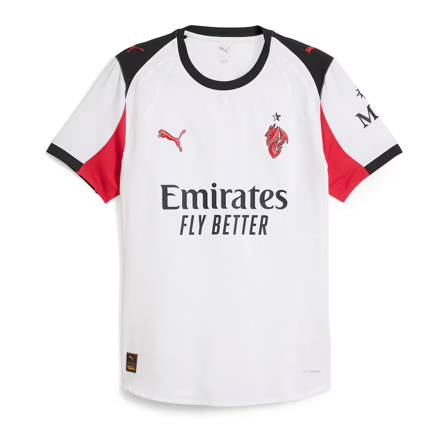 25/26 AC Milan Away Football Shirt Player version