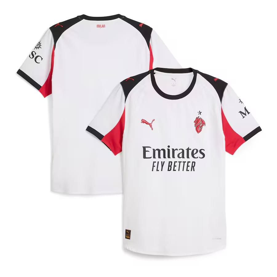 25/26 AC Milan Away Football Shirt Player version