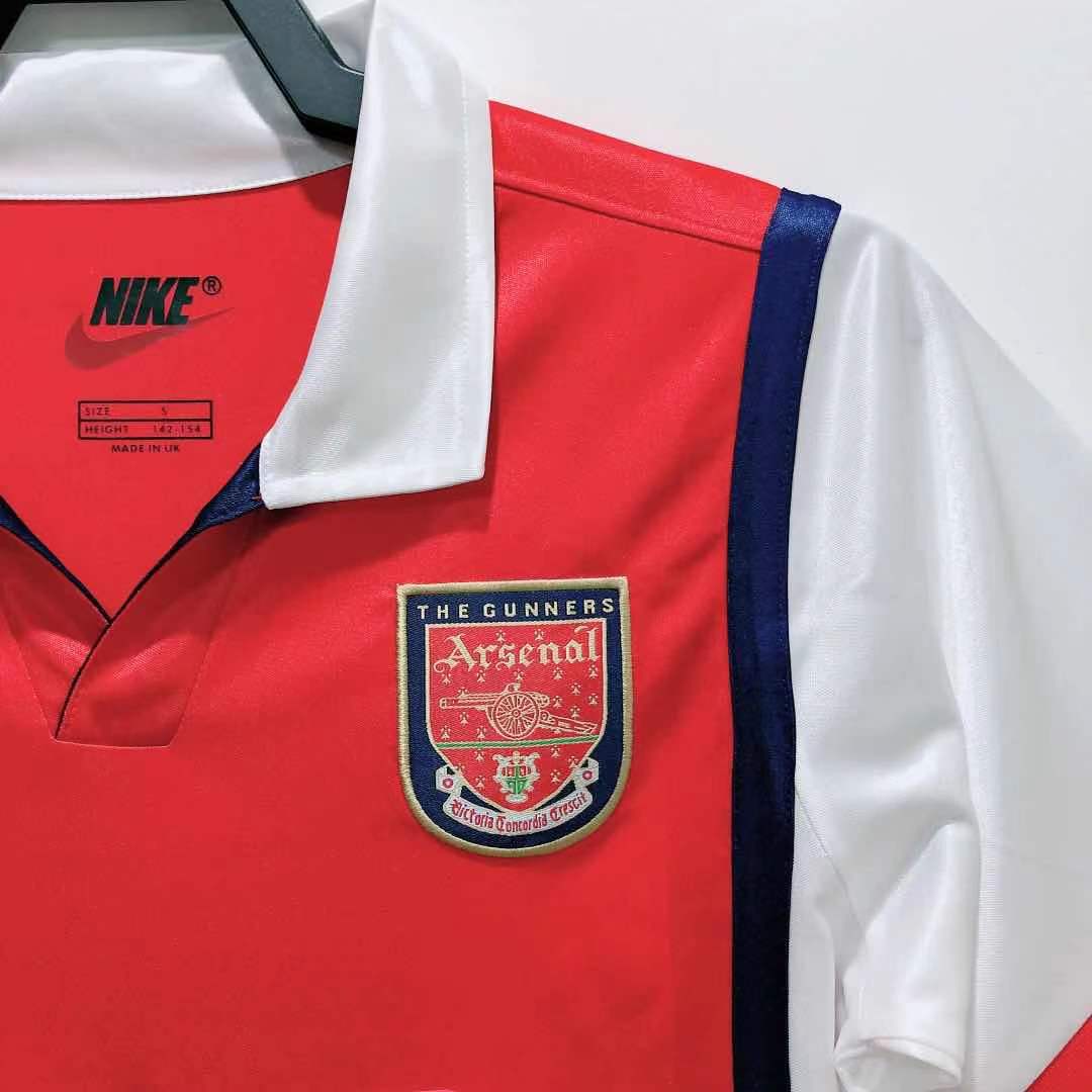 1998-99 Arsenal Home Football Shirt Fan version