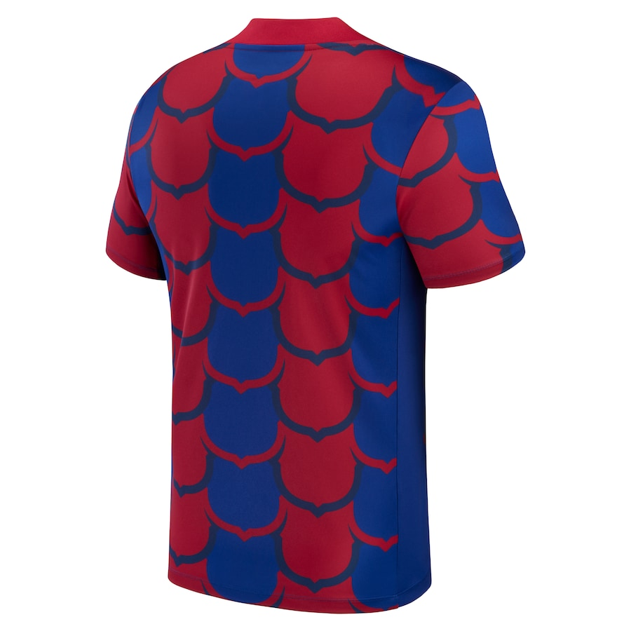 Barcelona Pre Match Top - Royal Blue