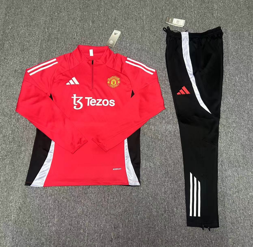 2024 Manchester United Tracksuit Sportswear Adult/ Kids