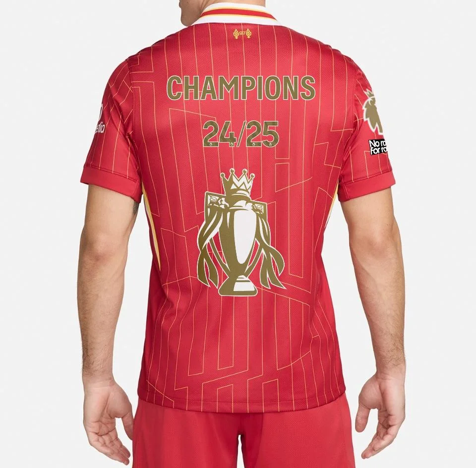 2024/2025 Liverpool Champions Home Football Jersey