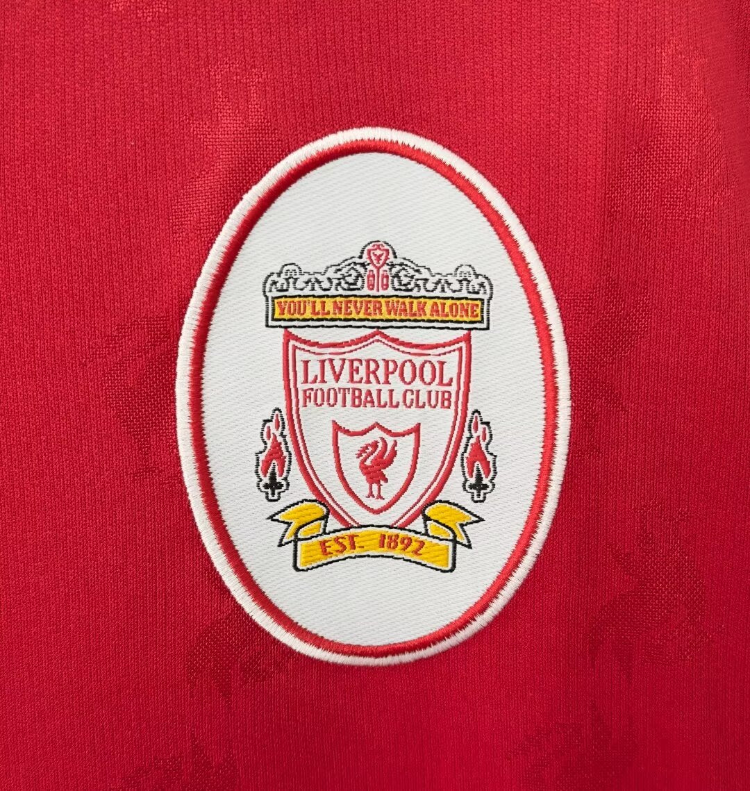 1996-97 Liverpool Home Football Shirt Fan version