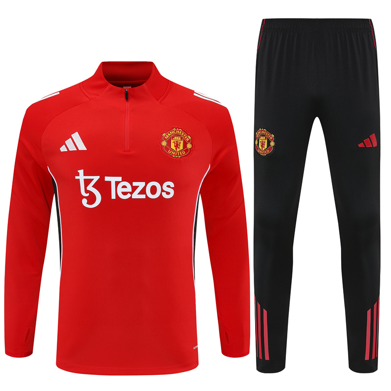 25/26 Manchester United Tracksuit Sportswear Adult/ Kids