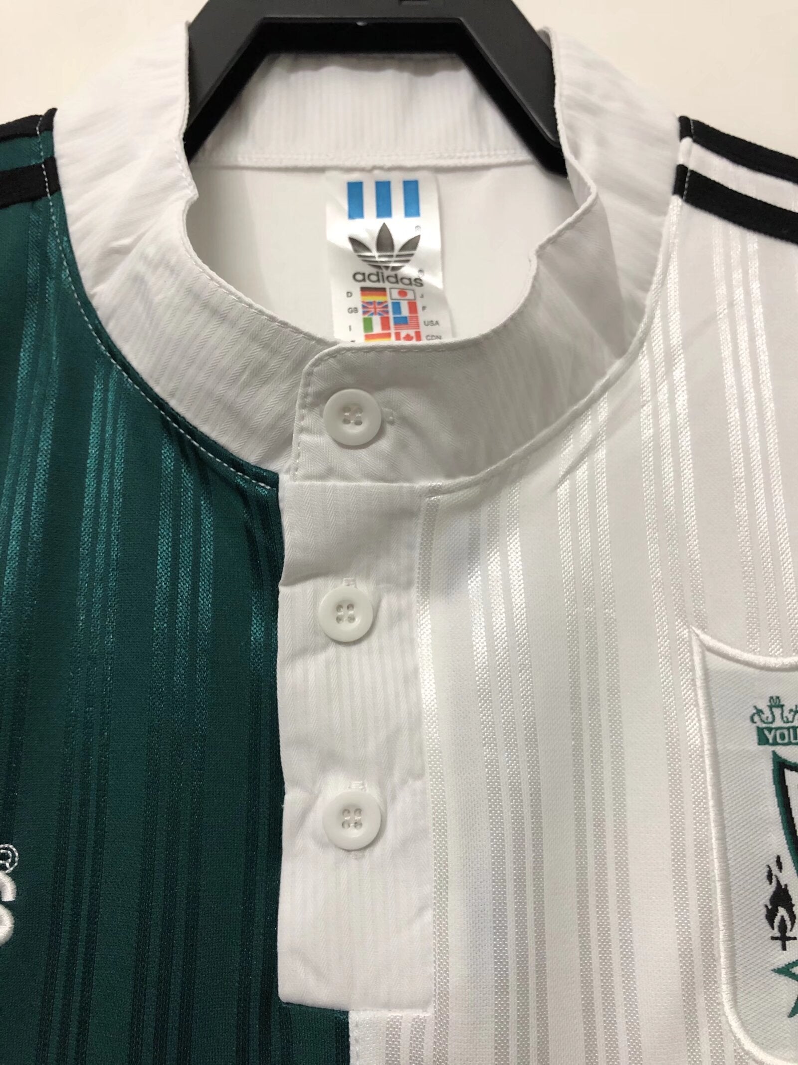 1995-96 Liverpool Away Football Shirt Fan version