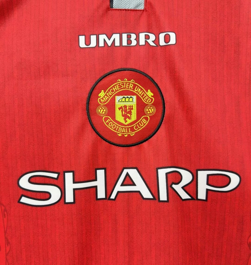 1996-97 Manchester United Home Football Shirt Fan version