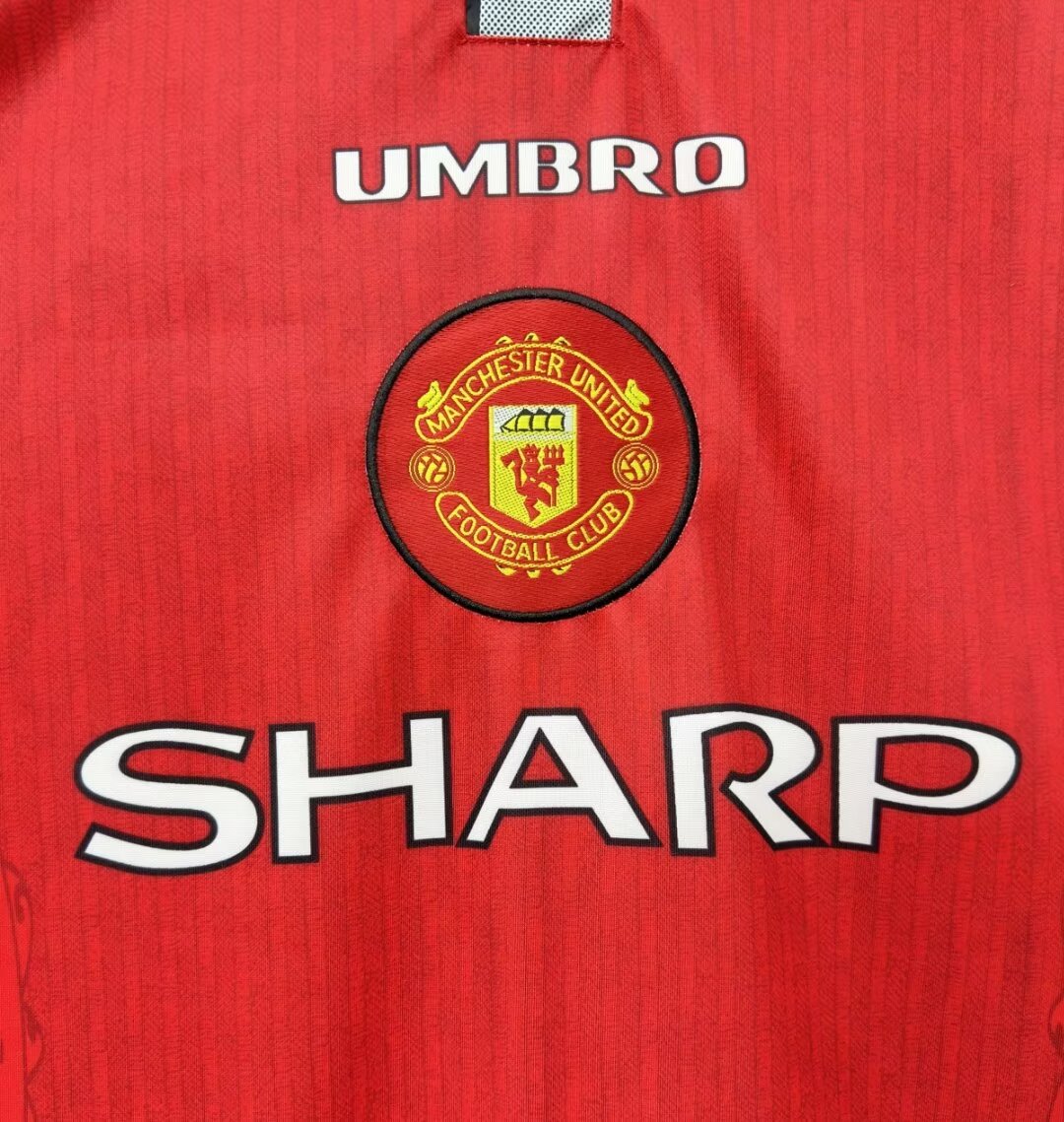 1996-97 Manchester United Home Football Shirt Fan version
