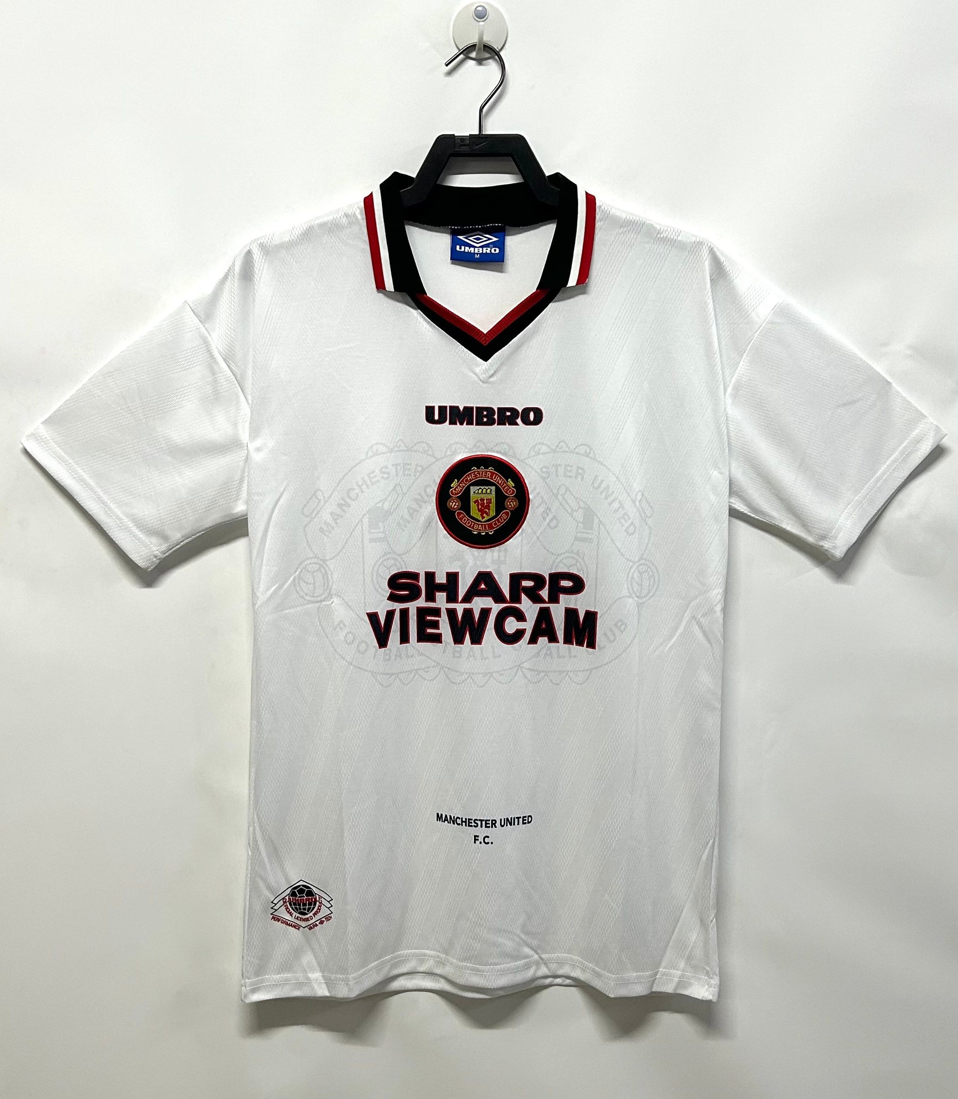 1996-97 Manchester City Away Football Shirt Fan version