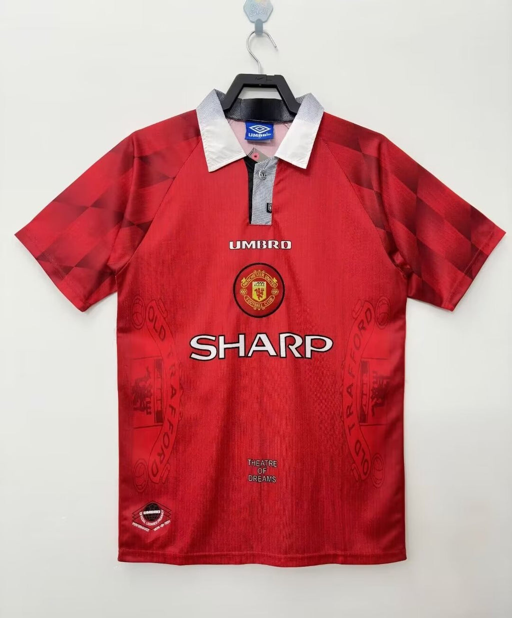 1996-97 Manchester United Home Football Shirt Fan version