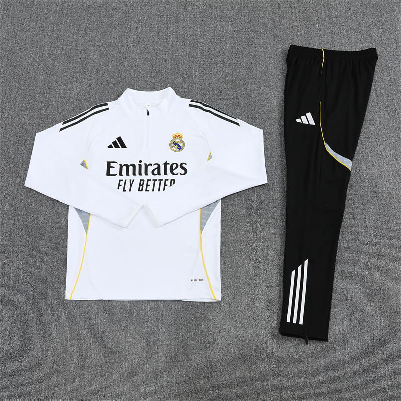25/26 Real Madrid Tracksuit Sportswear Adult/ Kids