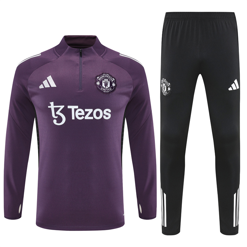 25/26 Manchester United Tracksuit Sportswear Adult/ Kids