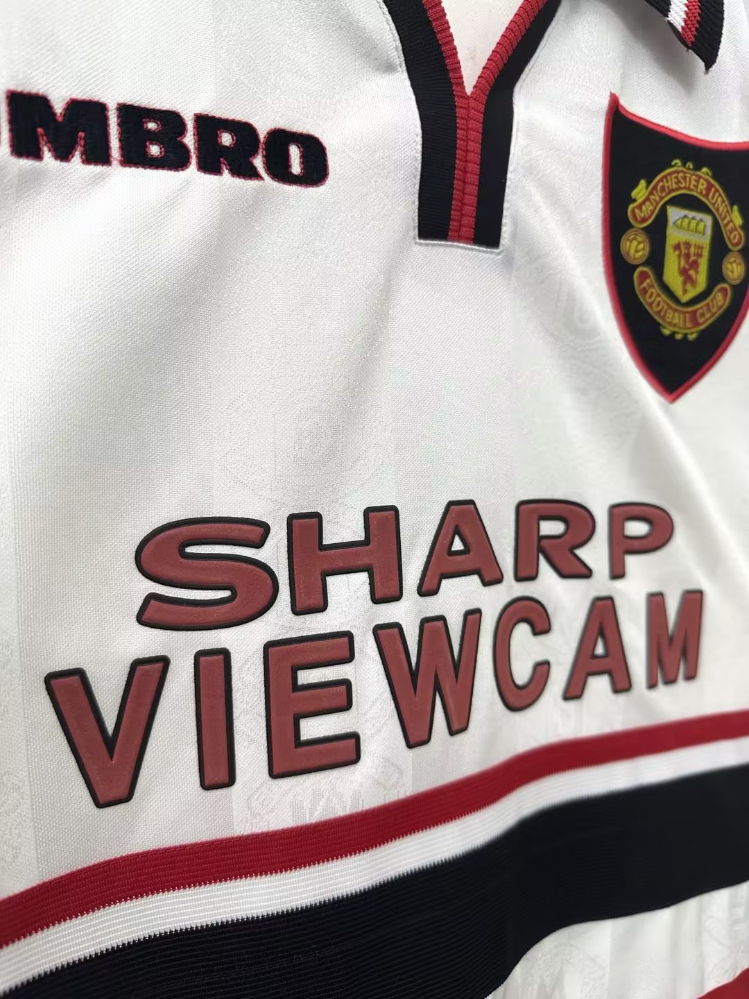 1998 Manchester United Away Football Shirt Fan version
