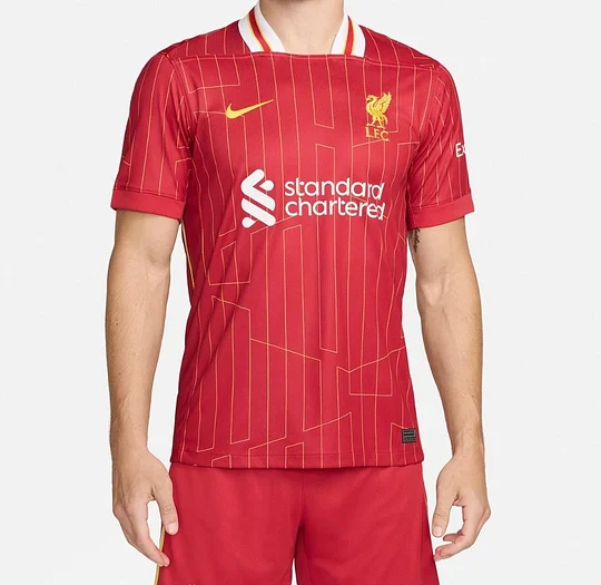 2024/2025 Liverpool Champions Home Football Jersey