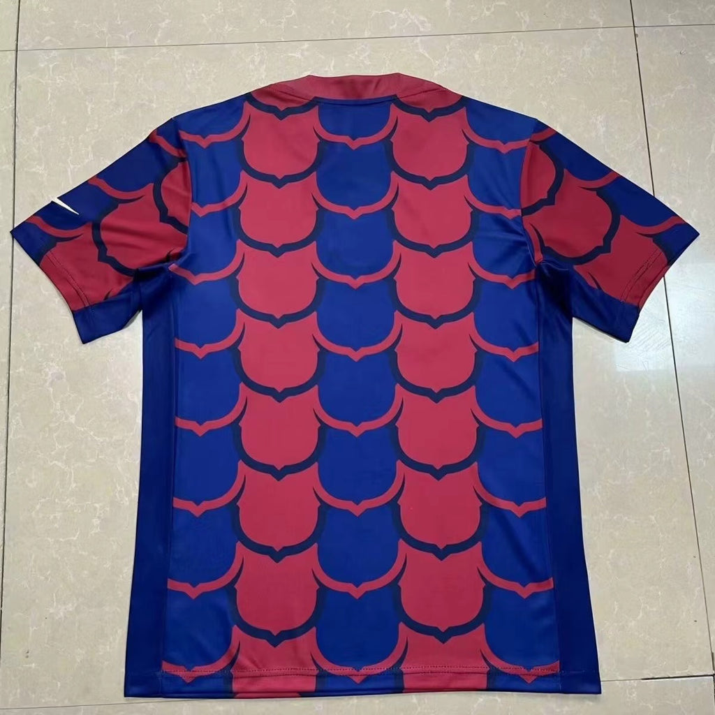 Barcelona Pre Match Top - Royal Blue